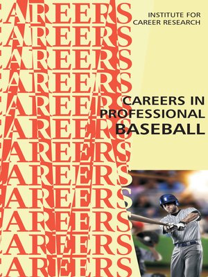 cover image of Careers in Professional Baseball